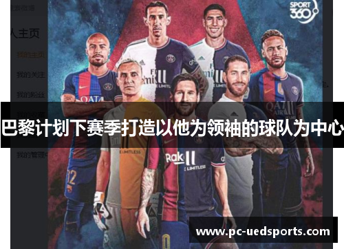巴黎计划下赛季打造以他为领袖的球队为中心